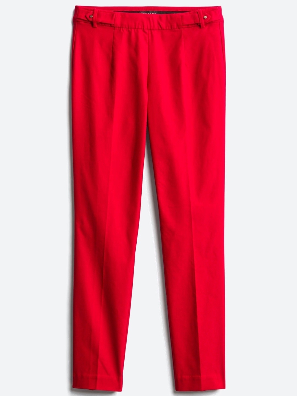 Red Women's Slim Dress Pants